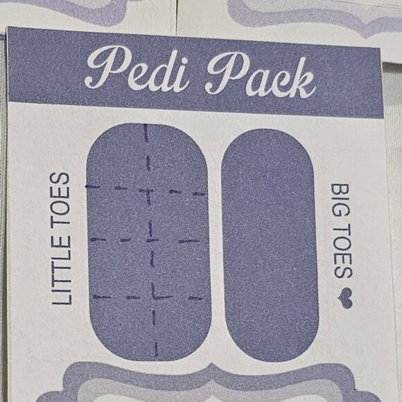 Jamberry New half sheet Host Exclusive orange, fuchsia, aqua & white nail wraps - Picture 3 of 4